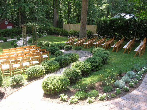 Elegant Backyard Wedding April 16 2010